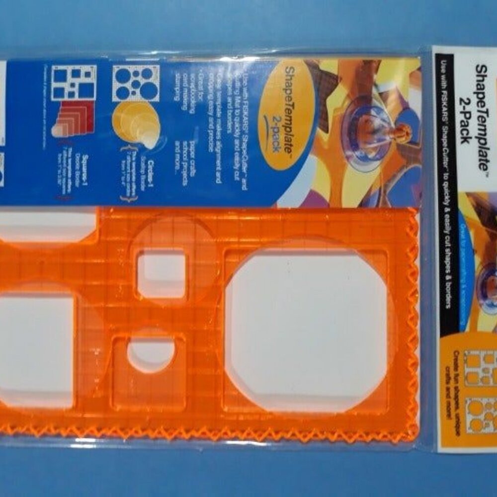 Fiskars Shape Template 2 pack